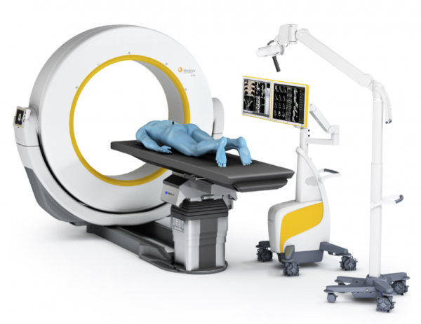 Brainlab neuronavigatie suite met peroperatieve AIRO CT